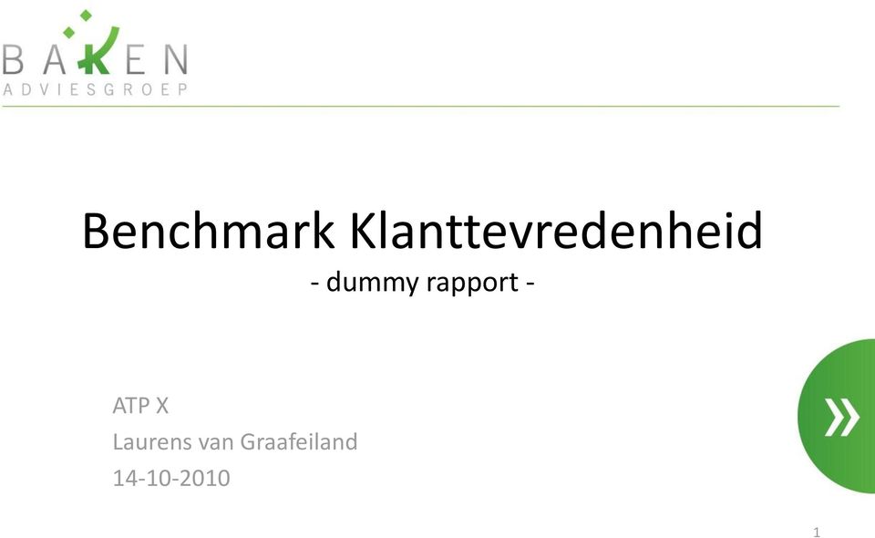 dummy rapport -