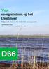 Voor energietuinen op het IJsselmeer