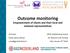 Outcome monitoring Empowerment of clients and their local and national representatives
