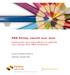 MKB Rating: smaakt naar meer Onderzoek naar bekendheid en gebruik van ratings door MKB-bedrijven