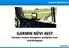 Garmin (Nederland) GARMIN NÜVI 465T Garmin s eerste draagbare navigatie voor vrachtwagens