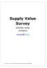 Supply Value Survey. Resultaten verslag VOORBEELD. Supply Value Versie 1.0 Maart 2010 Supply Value 2010 Alle rechten voorbehouden