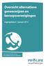 Overzicht alternatieve geneeswijzen en beroepsverenigingen Ingangsdatum 1 januari 2013
