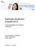 Nationale Studenten enquête 2015