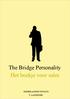 The Bridge Personality Het boekje voor sales
