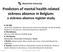 Predictors of mental health-related sickness absence in Belgium: a sickness absence register study