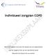Individueel zorgplan COPD