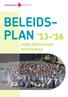 BELEIDS- PLAN 13-16 VERPLEEGKUNDIGE ADVIESRAAD