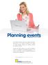 Planning events. 2 e SEMESTRE / SEMESTER 2015