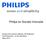 Philips en Sociale Innovatie. Sociaal-Economische Afdeling HR Nederland Frank Bussmann en Ap Rammeloo Maart 2010