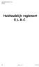 Huishoudelijk Reglement E.L.B.C. Versie 1.2 April 2010. Huishoudelijk reglement E.L.B.C.