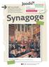SYNAGOGE SCHOOL OPDRACHT. Dienst in de Grote Synagoge Vervaardiger: Martin Monnickendam. Materiaal: pastel, aquarel, plakkaatverf.