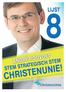 Stem dan ChristenUnie. André Rouvoet ChristenUnie