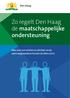 Zo regelt Den Haag de maatschappelijke ondersteuning
