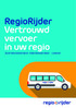 RegioRijder Vertrouwd vervoer in uw regio. Zuid-Kennemerland Haarlemmermeer IJmond