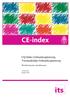 CE-index. CQ Index Gehandicaptenzorg Verstandelijke Gehandicaptenzorg. Werkinstructies meetbureaus