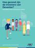 Hoe gezond zijn de inwoners van Deventer? Gezondheidsmonitor volwassenen en ouderen