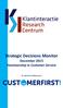 Strategic Decisions Monitor December 2015 Hostmanship in Customer Service