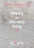 Happy is the new busy