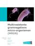 Multiresistente gramnegatieve micro-organismen (MRGN)