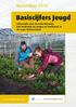 Basiscijfers Jeugd. november informatie over de arbeidsmarkt, het onderwijs en stages en leerbanen in de regio Rivierenland