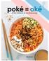 poké = oké Al het lekkers in een kommetje Tofu Soy Joy LIBELLE 47-88