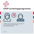 APOP-screeningsprogramma. handboek voor het optimaliseren van zorg voor de Acuut Presenterende Oudere Patiënt op de Spoedeisende Hulp