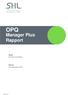 OPQ. Manager Plus Rapport. Naam Sample Candidate. Datum 28 september SHL.com