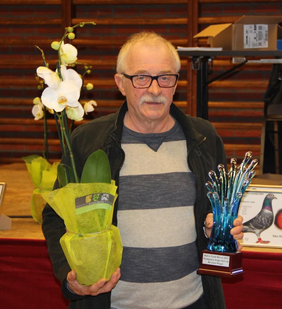 MICHIEL 9 (1/1) Winnaar jaarse : Keynen Roger (Nijlen) Blikvangers met jaarse duiven BROECKX