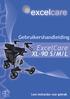 excelcare ExcelCare XL-90 S/M/L Gebruikershandleiding Lees instructies voor gebruik