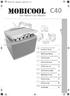 C40. Compressor Cooler Instruction Manual 4. Kompressor-Kühlbox Bedienungsanleitung 11. Glacière à compression Notice d emploi 18