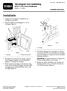 Vervangset voor bediening Pro Force bladblazer Modelnr.: Installatie-instructies. 1. Ontvanger