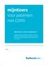 mijnkoers Voor patiënten met COPD Wat kunt u met mijnkoers?