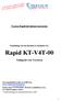 Tractor Rapid-kit inbouw instructies. Handleiding voor het inbouwen en aansluiten van: Rapid KT-V4T-00. Tuning-kit voor Tractoren