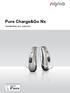 Pure Charge&Go Nx. Handleiding voor audiciens. Hearing Systems