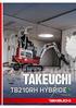 TAKEUCHI TAKEUCHI TB210RH HYBRIDE 1310 KG